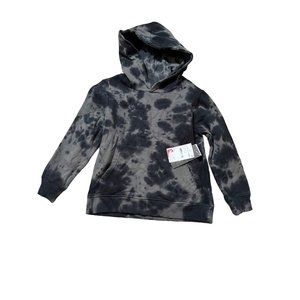 Hollywood Kid's Black Tie Dye Sweatshirt Hoodie 5